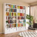 Home library steel bookshelf floor-standing storage rack children's bookcase picture book rack living room casual iron storage rack
