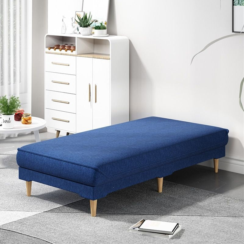 Balcony sofa bed all-in-one dual-purpose widened patchwork bed single bed adult chaise lounge side bed extension bed end stool