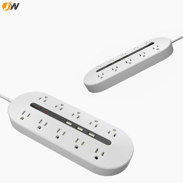 Factory wholesale American 10-position plug, with USB power strip wall plug, American standard plug-in board, with overload protection