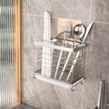 Stainless steel chopstick holder kitchen chopstick cage wall-mounted chopstick organizer home utensil holder knife spoon chopstick tube storage rack
