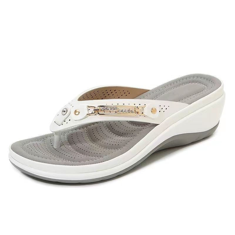 Amazon  flip-flops women's outwear  beach sandals summer cross-border casual plus size women's slippers