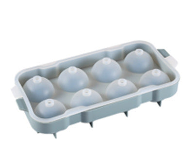 Ice cube mold ice making mold 6 round ice grids silicone 4 hole ice ball mold ice making box silicone ice grids