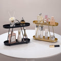 Cosmetic storage rack iron art jewelry box jewelry organizer desktop decoration ornament vanity organizer nordic style