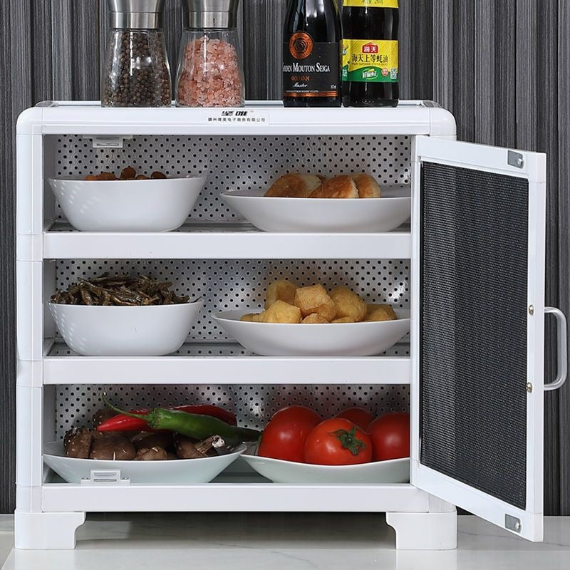 Japanese style kitchen cabinet storage cabinet desktop storage counter surface small storage cabinet cupboard leftover cabinet cupboard breathable