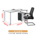 Saint li staff desk casual current employee slot computer desk work slot screen office table and chair combination