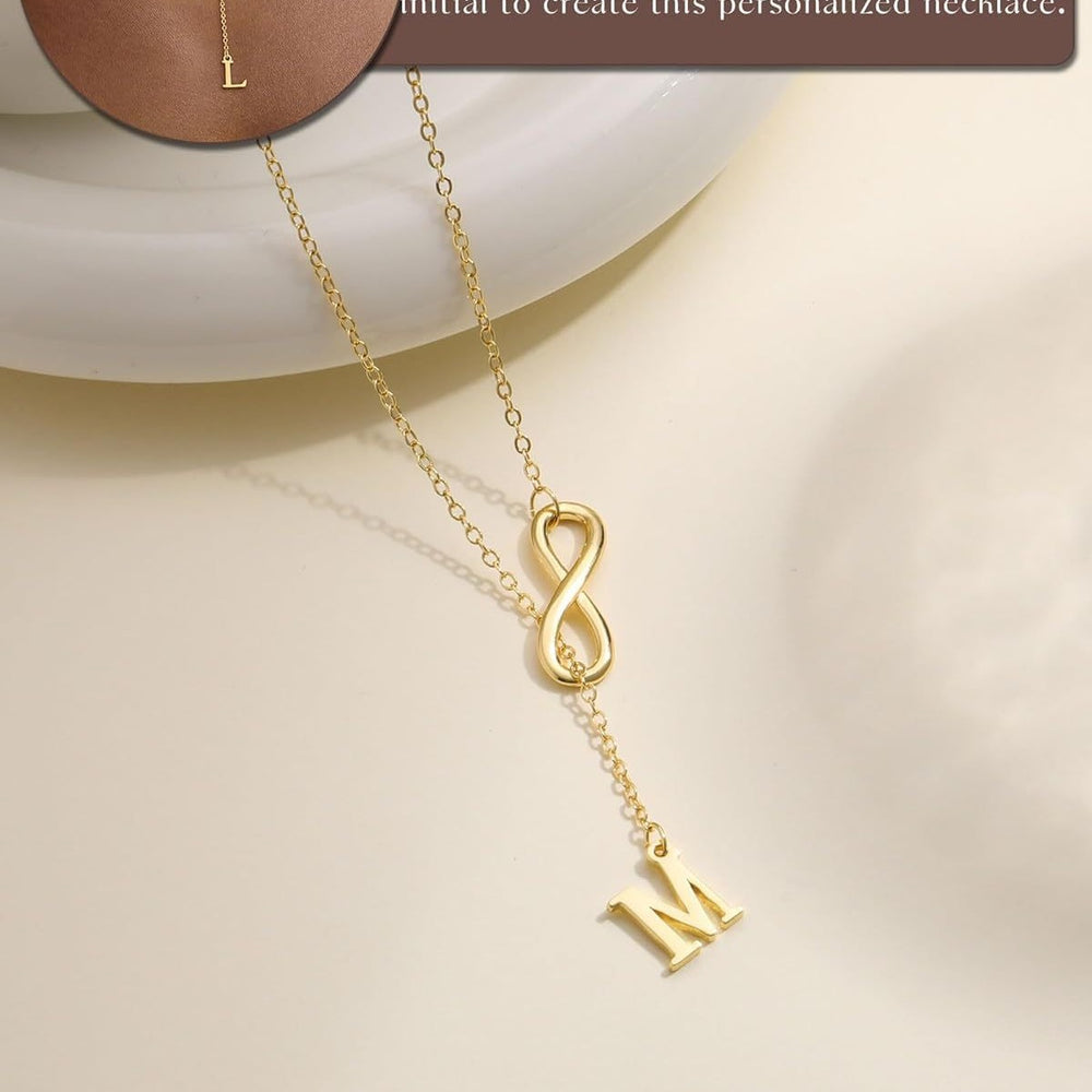 2024 new cross-border e-commerce style: 26 alphabet letter heart pendant necklace - minimalist, versatile, and fashion-forward design