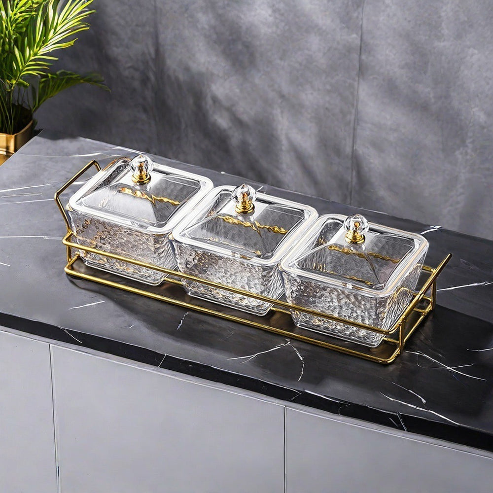 Nordic light luxury plastic beauty salon fruit snack plate snack tea snack sugar ktv dried fruit plate high appearance storage