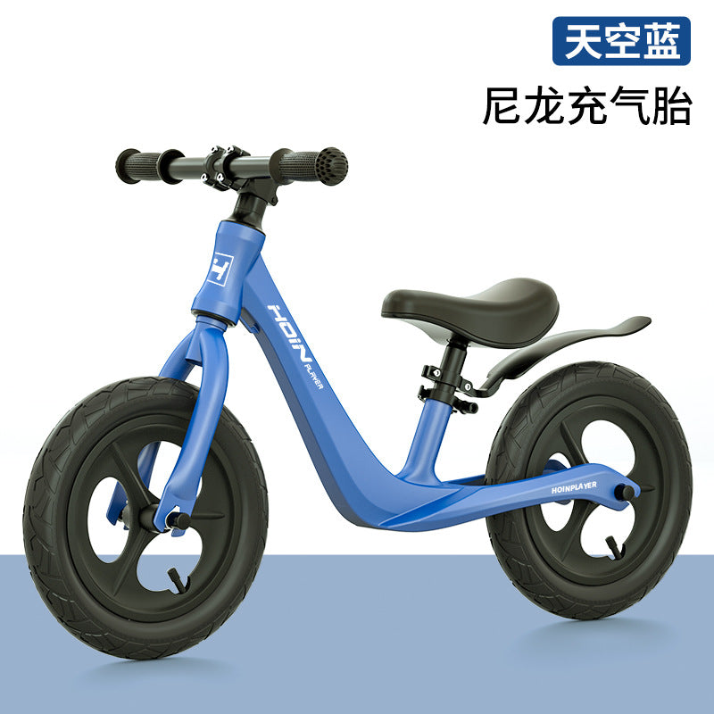 New children's magnesium alloy balance car without pedals 1-6 years old baby balance yo-yo car two-wheel coasting walker