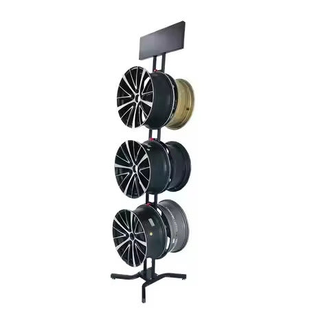 Source Factory Metal Wheel Hub Display Stand Rim Stand Independent Ring Tire Display Stand Strong Load-bearing