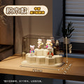 Blind box display stand - clear acrylic figurine storage, dustproof display case for toys, building blocks, and pop mart collectibles