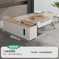 Office desk - minimalist modern manager desk - light luxury executive desk - high-end boss office desk and chair set - ceo executive desk