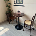 Vintage solid wood chair dining chair home dining table and chair set french cafe restaurant furniture customized cafe style
