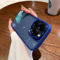 Golden shield compatible iphone 17 metal lens phone case, hardware eye protection, apple 16 full coverage drop-proof protective shell with magnetic attachment