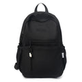 New arrival large-capacity student tutoring backpack pure color men's and women's couple style casual spring outing backpack korean style