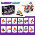 hot-selling children's science and education puzzle electronic building blocks circuit sound and light physics small experiment package large particle toys