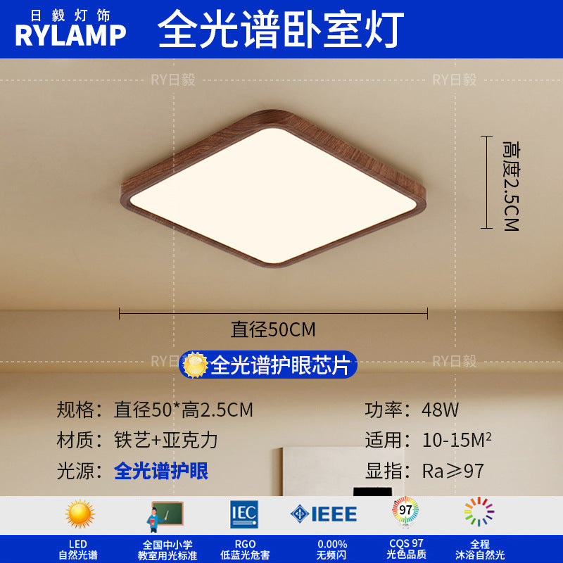 French antique living room chandelier retro high-end solid wood designer bedroom dining room art Zhongshan lighting