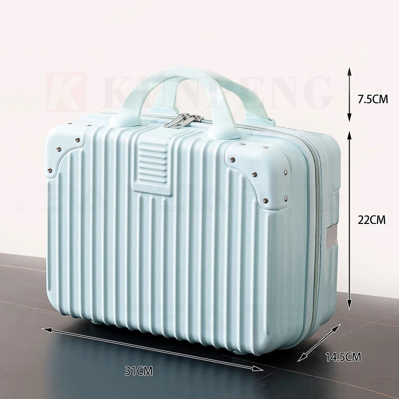 Household luggage storage box, special cosmetic case for makeup artist, storage area, portable going out large-capacity cosmetic bag