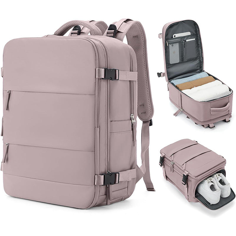 New travel backpack portable large-capacity multi-functional waterproof business backpack dry and wet separation leisure travel bag