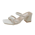 Women's summer sandals & slides: new 2024 styles - fashionable, versatile, chunky heel, fairycore, retro french, niche high heels