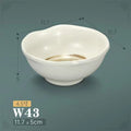 New gold inlaid with jade w43