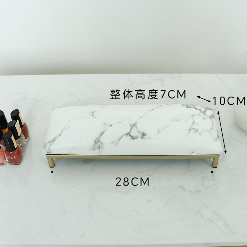 Russian style hand pillow pillowcase manicure bevel combination log set high and low nail salon slope plaidjapanese style
