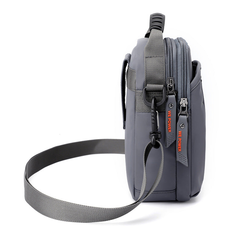 New men's shoulder bag outdoor messenger bag multi-functional dual-purpose wear belt bag travel bag mobile phone fanny pack