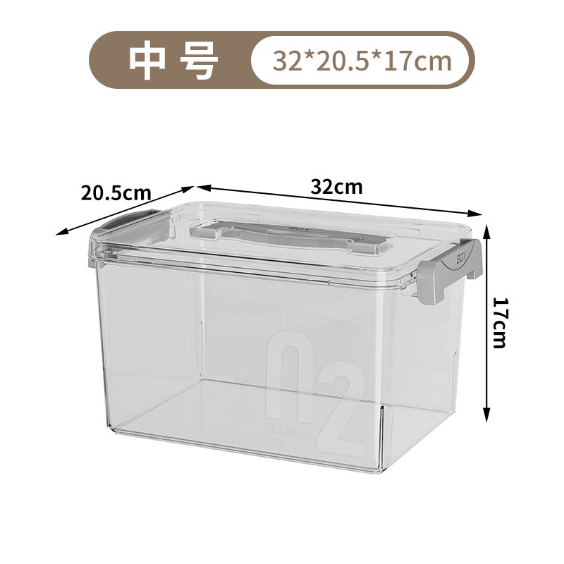 Household storage box Large cosmetics sundries storage box Thickened plastic bed bottom storage box Factory wholesale