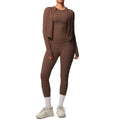 European and american new cloud-feel brushed short-sleeve activewear set: zip-up jacket, casual running top, and butt-lifting yoga leggings - women's 3-piece set