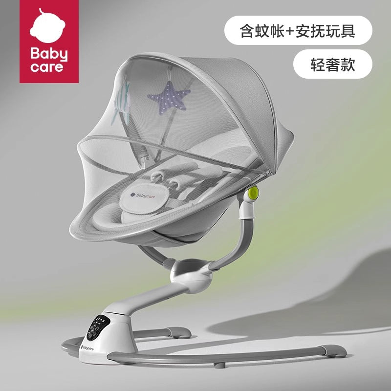 Babycare baby coaxing artifact baby electric rocking chair baby newborn coaxing child to sleep cradle recliner