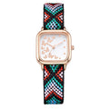 new arrival forest style butterfly women's watch fashionk-style high-looking student women's watch quartz performance goods wholesale