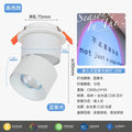 [high-brightness model] white diameter 7.8cm - concealed blue and purple light spotlight (suitable for openings 6-8cm) 15w