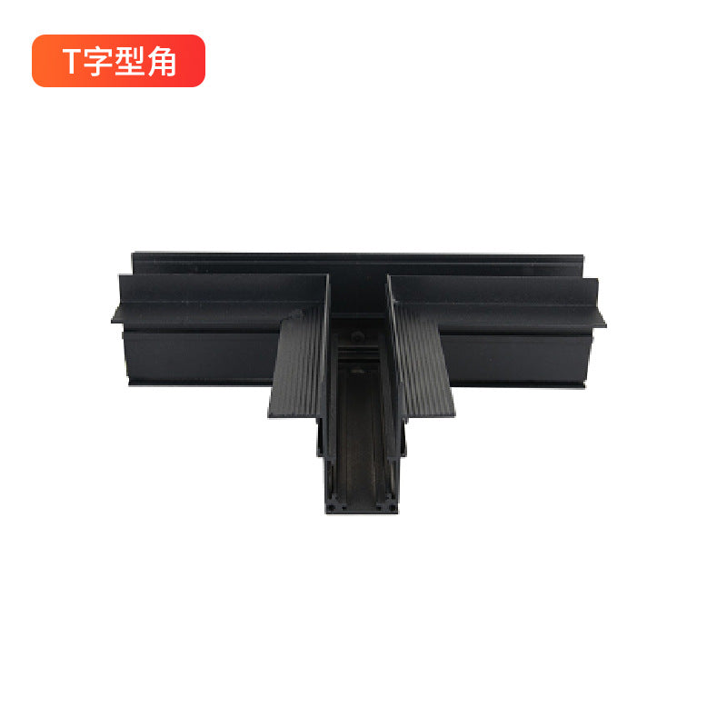 Magnetic track light Embedded track connector Intelligent no main light lighting 20 wide concealed surface mounted track accessories