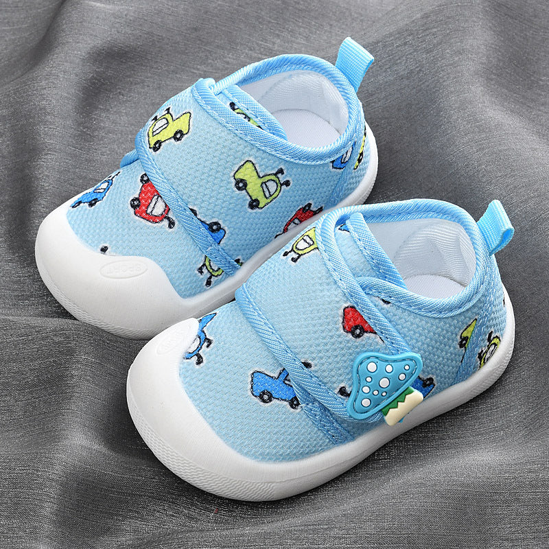 autumn collection: new fall toddler shoes for baby girls (0-1-3 years) - soft cloth spring/autumn first walker shoes for baby boys