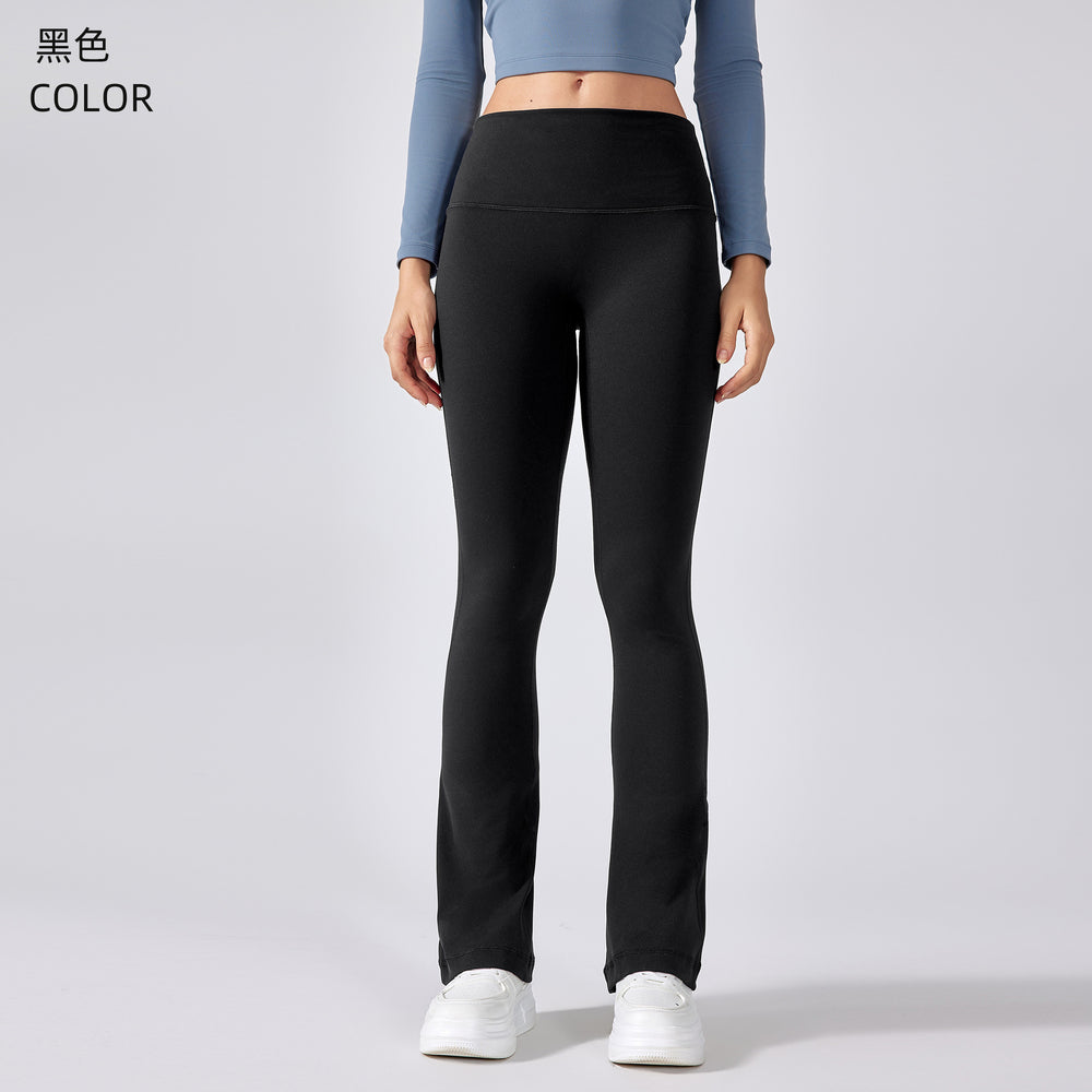 New high-waisted seamless yoga pants for women - naked feel, butt-lifting, flare leggings - perfect for outdoor wear, sports, fitness, and yoga - daw190