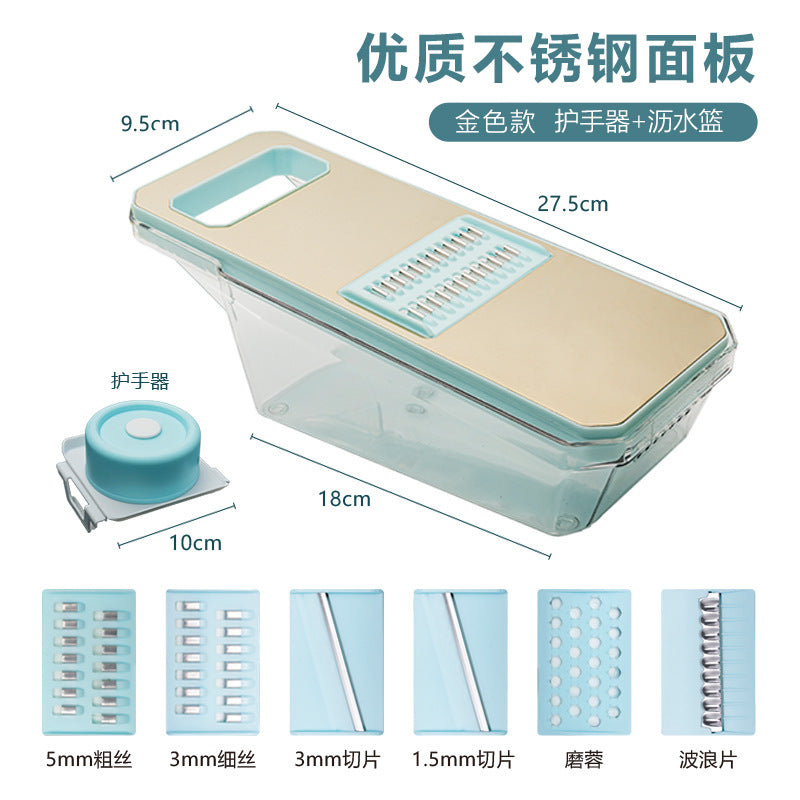 Potato shredding handy gadget grater multi-functional vegetable cutter kitchen for home thick shredded radish shredded vegetable cutter