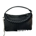 Genuine leather 2024 spring/summer new collection handmade lambskin woven bag - trendy shoulder, crossbody, handbag, and dumpling bag