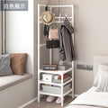 Upgraded corner shelf 3 layers white