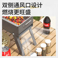 Detachable special barbecue grill multifunctional foldablethickened home outdoor charcoal barbecue welding furnace portable model