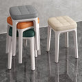 Modern minimalist plastic stool -  new arrival chair - dining chair - light luxury high-end feel - home use - small apartment dining table chair