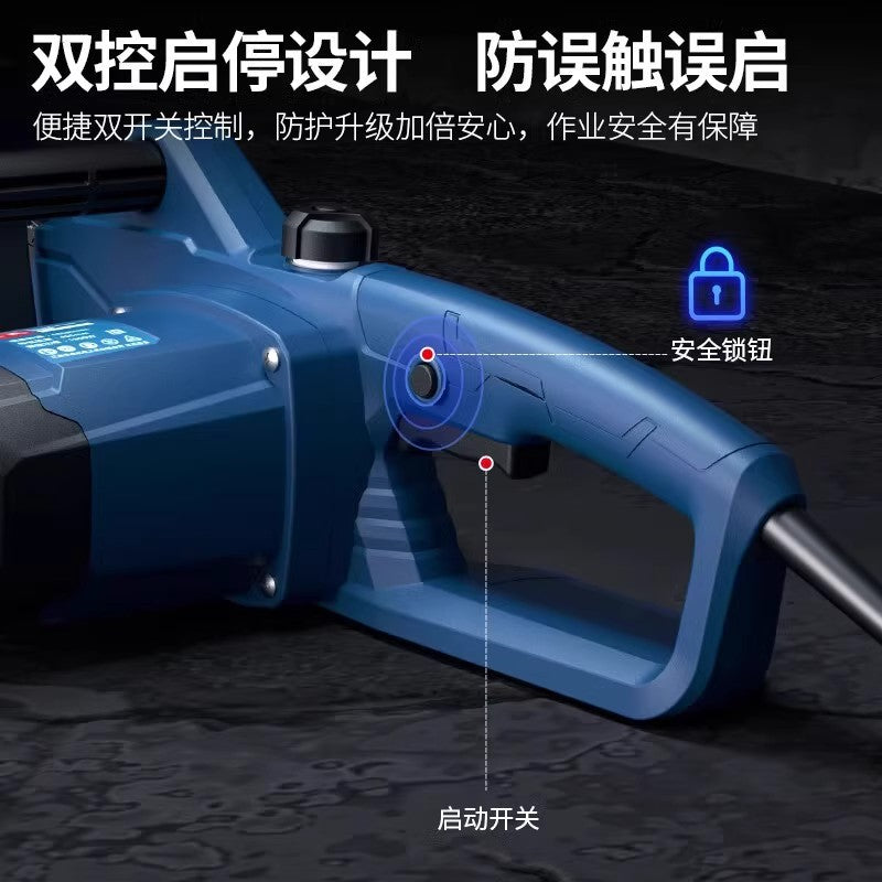 Dongcheng electric sawfor home saw tree high power logging saw 220v plug-in saw firewood dongcheng small handheld electric chain saw