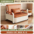Multifunctional foldable sofa bed sofa storage dual-purpose small apartment living room balcony single double rental house telescopic bed
