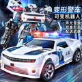 Toy 5 car robot king kong optimus prime model figure bumblebee kids 4 boys authentic puzzle