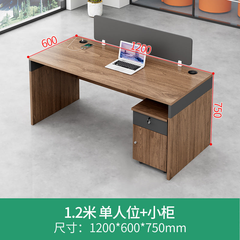 Staff office desk office simple modern financial room four-person desk workstation employee card desk chair