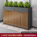 Four-door combination low cabinet [flower box style] - color note (delivery included)
