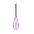 Stainless steel silicone whisk - manual egg beater - baking tool - cream whipper