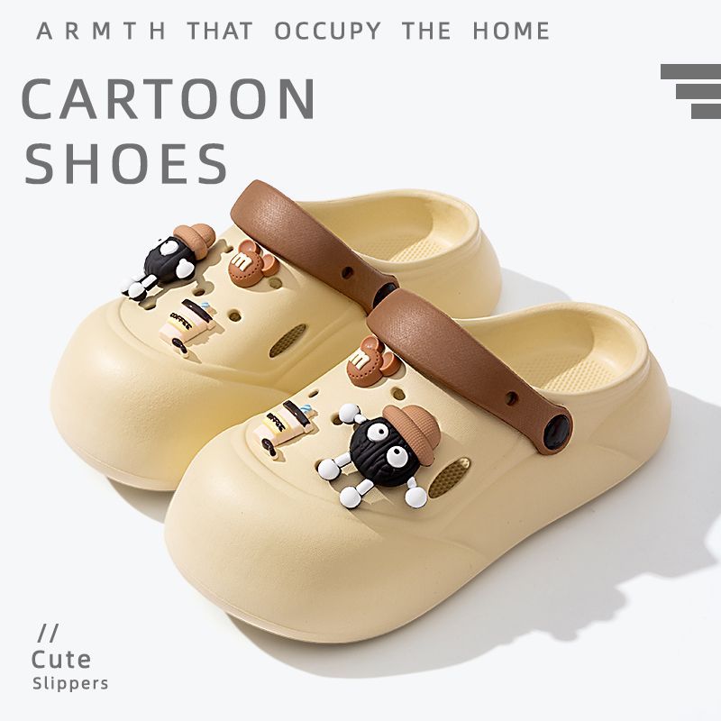Women's high heel platform clogs - new anti-slip beach sandals & slippers for women - summer outdoor wear