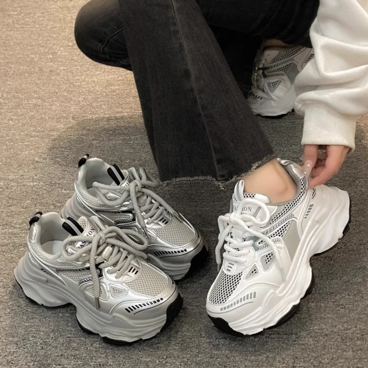 Dad shoes women's shoes ins trend 2025 new popular spring autum thin mesh breathable easiest for matchcasual sneakers