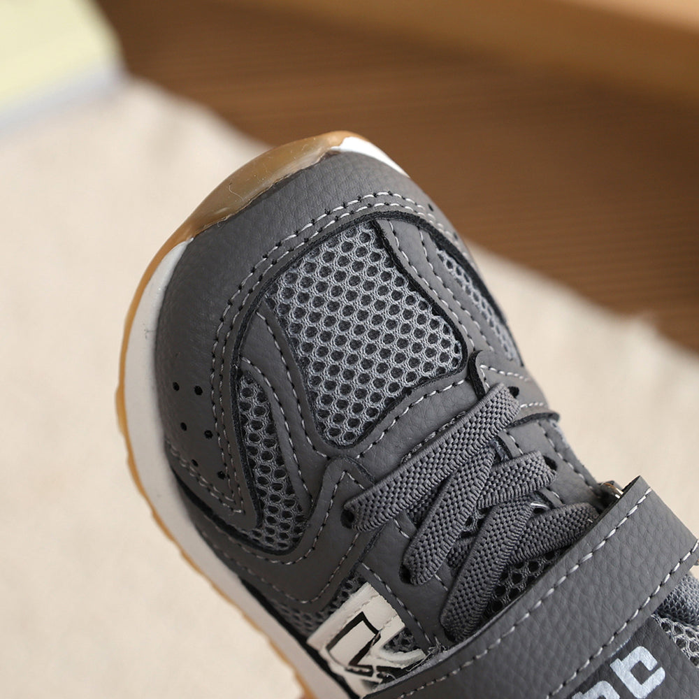 Girls' breathable first walking shoes, new korean style kids' shoes, fashionable casual sports running shoes, boys' crocs