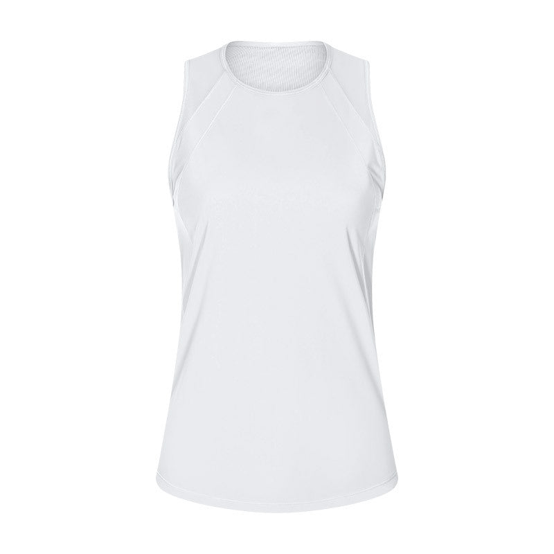 Quick-drying breathable cut out vest, lightweight sports blouse, yoga wear, fitness and beautiful back, sleeveless tops for women dt051