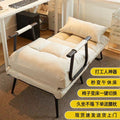 Foldable reclining chair - office nap/daybed - single bed 2-in-1 - summer lounger with backrest - sofa seat